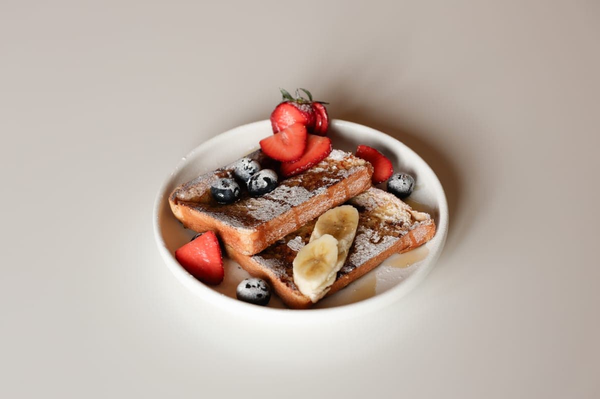 French toast met vers fruit